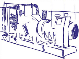 ДЭС (ДГУ) ЭТРО АД 160-Т400  изготовлены с двигателем Doosan P086TI от российского производителя завода «Электроагрегат» Дизельная электростанция ЭТРО в Мурманска АД160-Т400 изготовлена на базе двигателя Doosan P086TI для постоянного и резервного электроснабжения