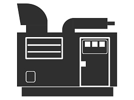 ДЭС (ДГУ) АРГУС АД150-Т400 изготовлены с двигателем 6RT80-176DE в Мурманска от российского производителя АО «Электроагрегат», в кожухе  Дизель-генераторы АРГУС АД150-Т400 с двигателем 6RT80-176DE в кожухе (под капотом) в Мурманска от российского производителя